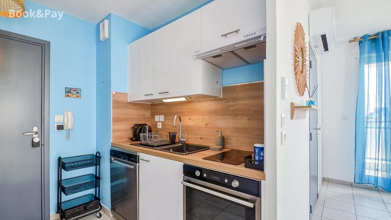 Les Alouettes Studio Avec Terrasse, Garage Et Piscine La Ciotat Ngoại thất bức ảnh