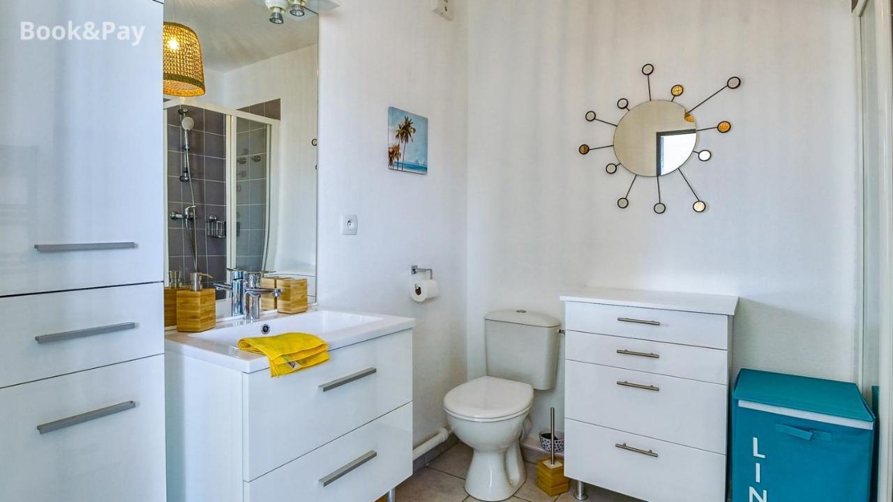 Les Alouettes Studio Avec Terrasse, Garage Et Piscine La Ciotat Ngoại thất bức ảnh